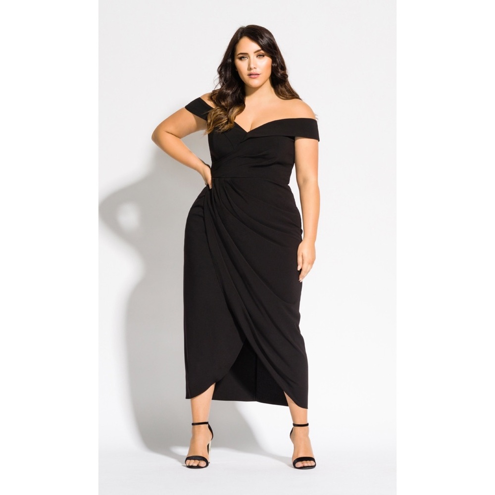 *NEW* City Chic Ripples Love Dress Size 16